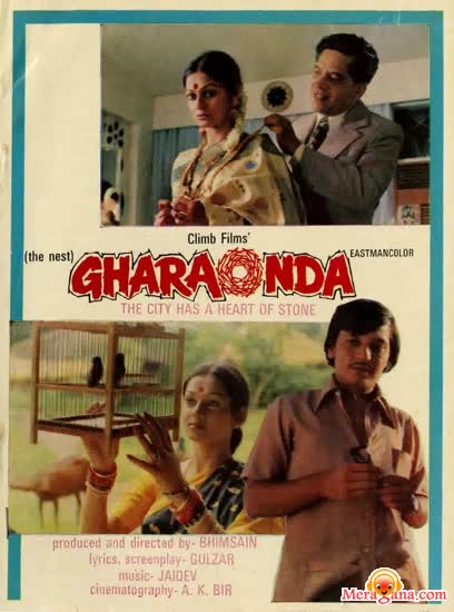 Poster of Gharaonda (1977)
